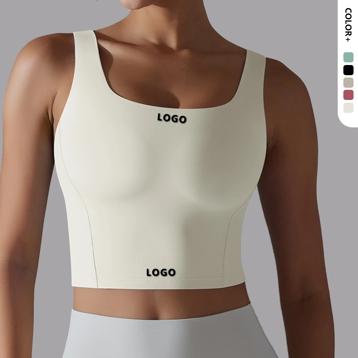 New Slim Breathable Quick Dry Four-Way Stretch Workout Crop Top Pilates Yoga Running Sports Shirt for Women