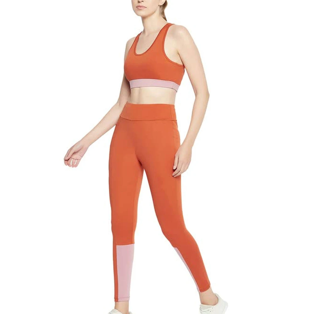 New Style Yoga 2-Piece Set Women's High Waist Quick Drying Seamless Spandex/Nylon Sports Active Wear Gym Bra Shorts