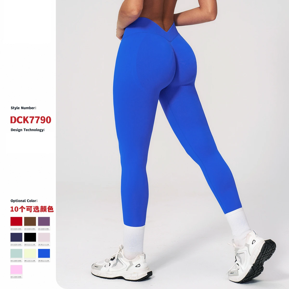 Wholesale Custom Logo Women Scrunch Yoga Pants High Waist Leggings Women Sports Clothing Fitness Workout Quick Dry Leggings