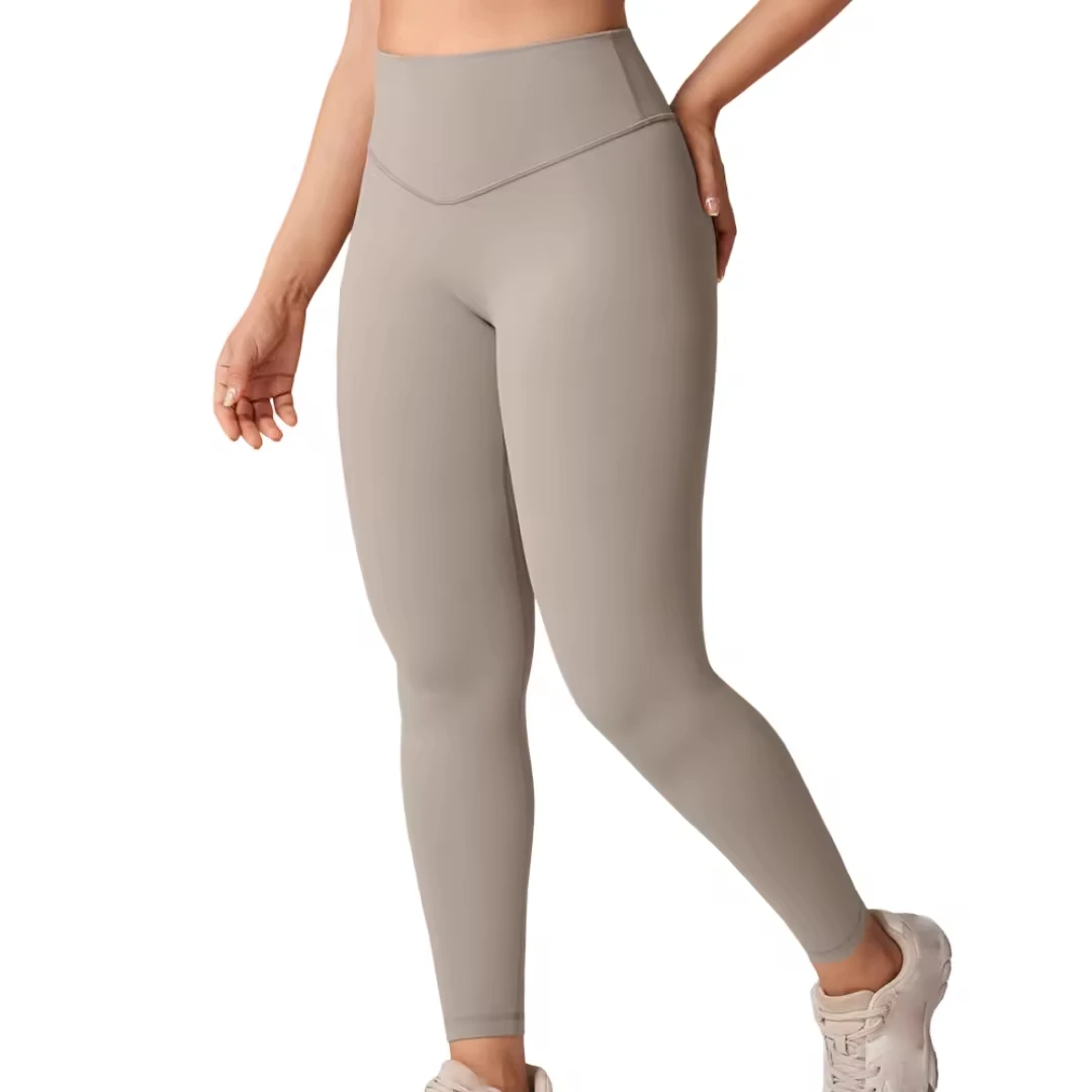 New High Waist Women's Leggings Stretch Yoga Pants Tights With Pockets Push up Fitness Running Seamless Pants