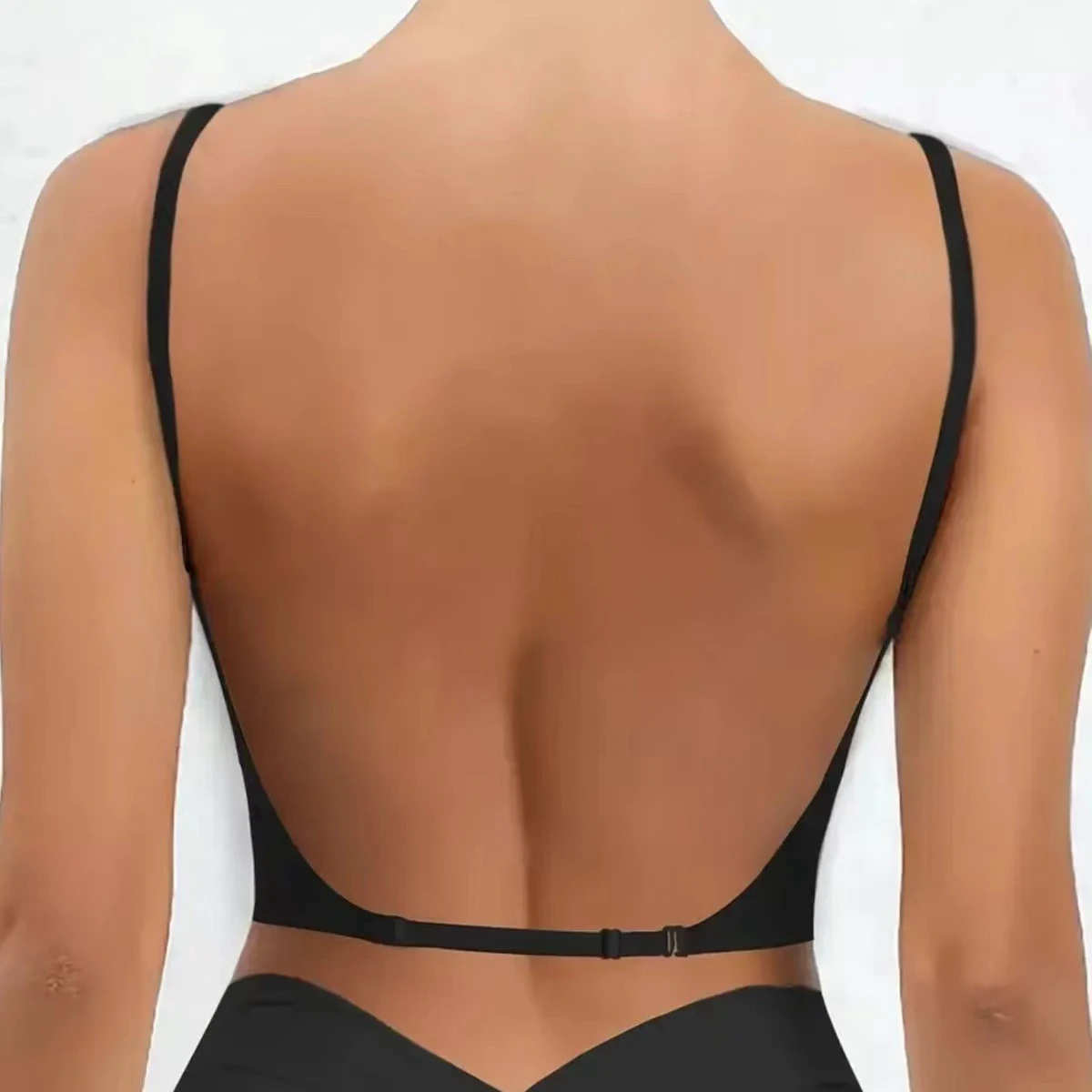 High Quality Women U Backless Underwear Sexy Comfortable Bra Elastic Traceless Breathable Support Invisible Beautiful Back Bra
