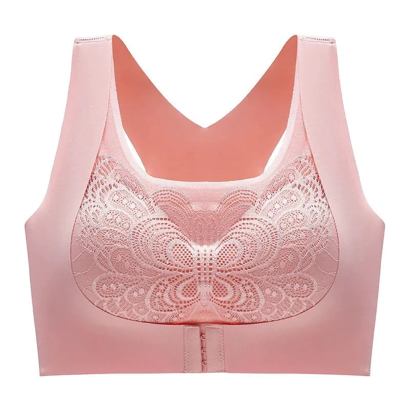 Women's Underwear Lace Seamless Bras Lingerie Ladies Push Up Brassiere Sports Fitness Wireless Large Size Bra