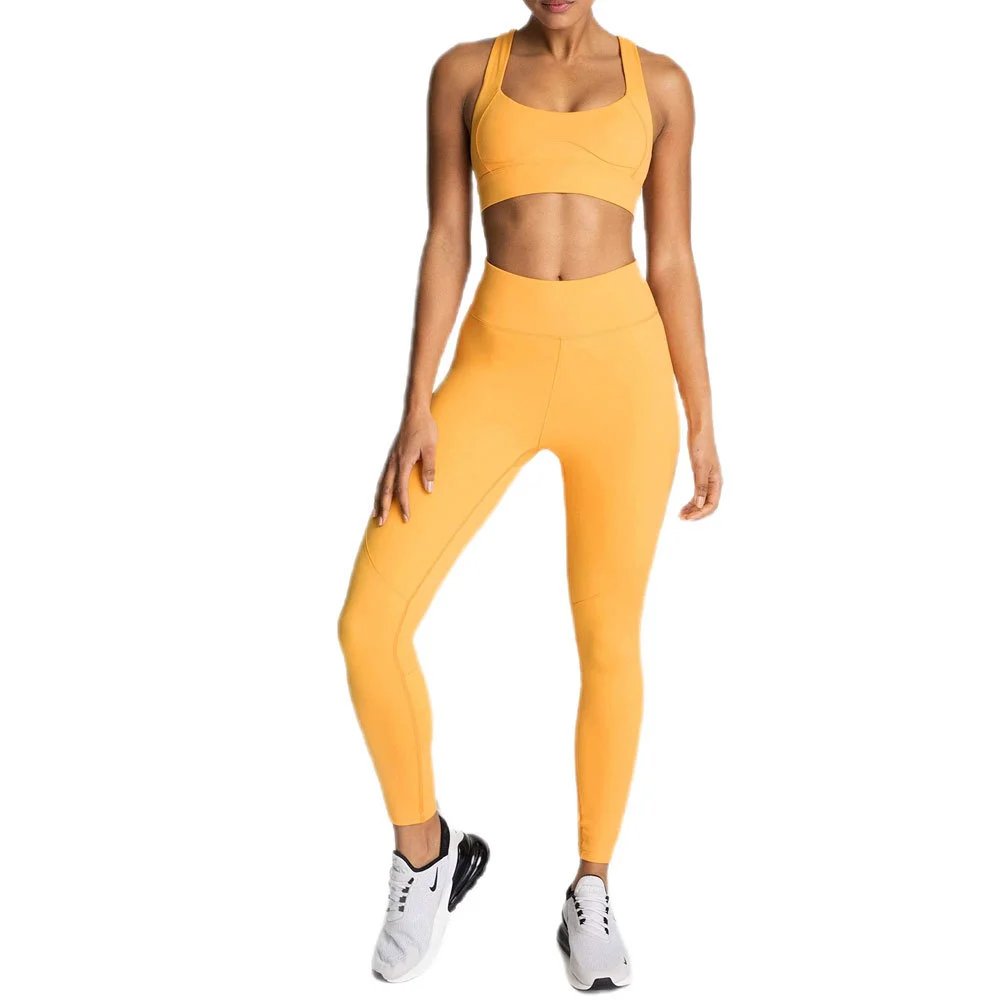 Workout Gym Fitness Clothing Women Yoga Sets New Style Casual Women Yoga Set Custom Size Yoga Set