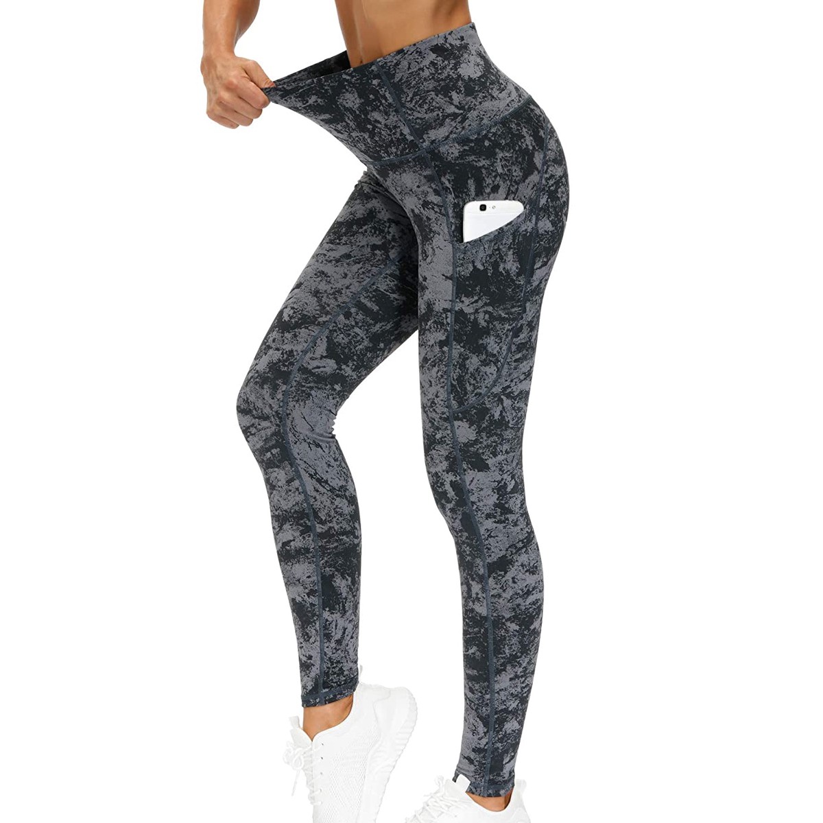 Pakistan Made Women Leggings Mid Waist Seamless Anti-Bacterial Cotton/Bamboo Fiber Wholesale Sports Yoga Pants Custom Casual