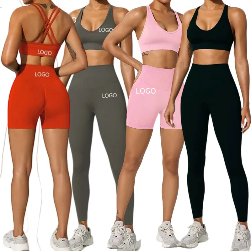 Yoga Sports Workout Gym Fitness Sets Wear Women Sport Swear Clothing Gym Active Wear For Women