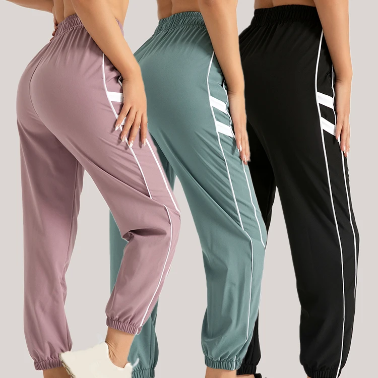 Women's Loose Quick Dry Yoga Leggings High Waisted Mid Waist Workout Fitness Seamless Pants Wholesale Cheap Yoga Sets