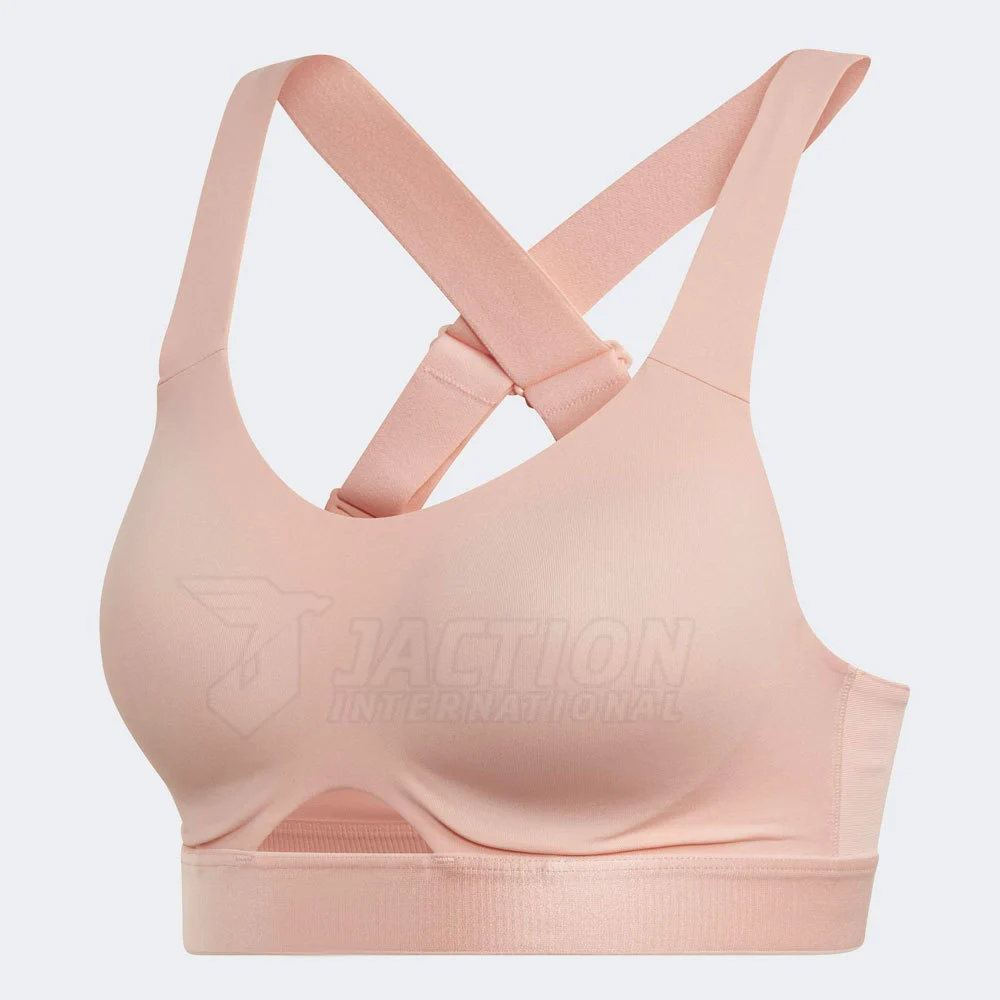 New Design Women's High Support Yoga Sports Bra Quick Dry Breathable Customizable Low Price Removable Pads Custom Colors & Sizes
