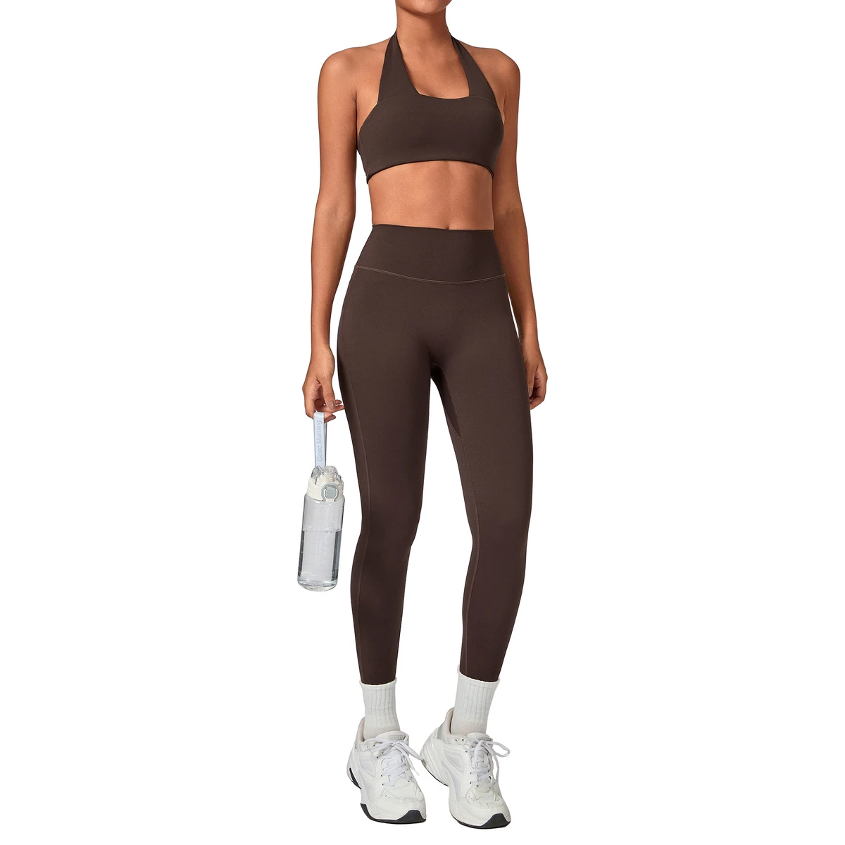 2026 Invisible Crease Tight-fitting Beautiful Back Yoga Set, Quick-drying Fitness Clothes, Outdoor Running Sports Set