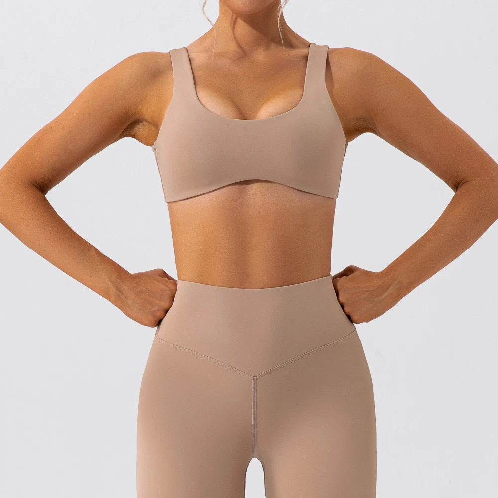 Outfit Sexy High Elastic 2Pcs Bra & High Waist Leggings Sets Workout Fitness Women Gym Yoga Sets