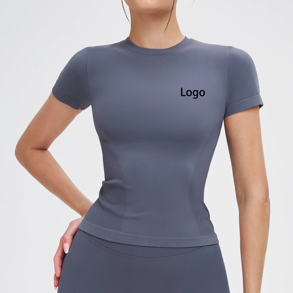 Single Jersey Knit construction shown at close range