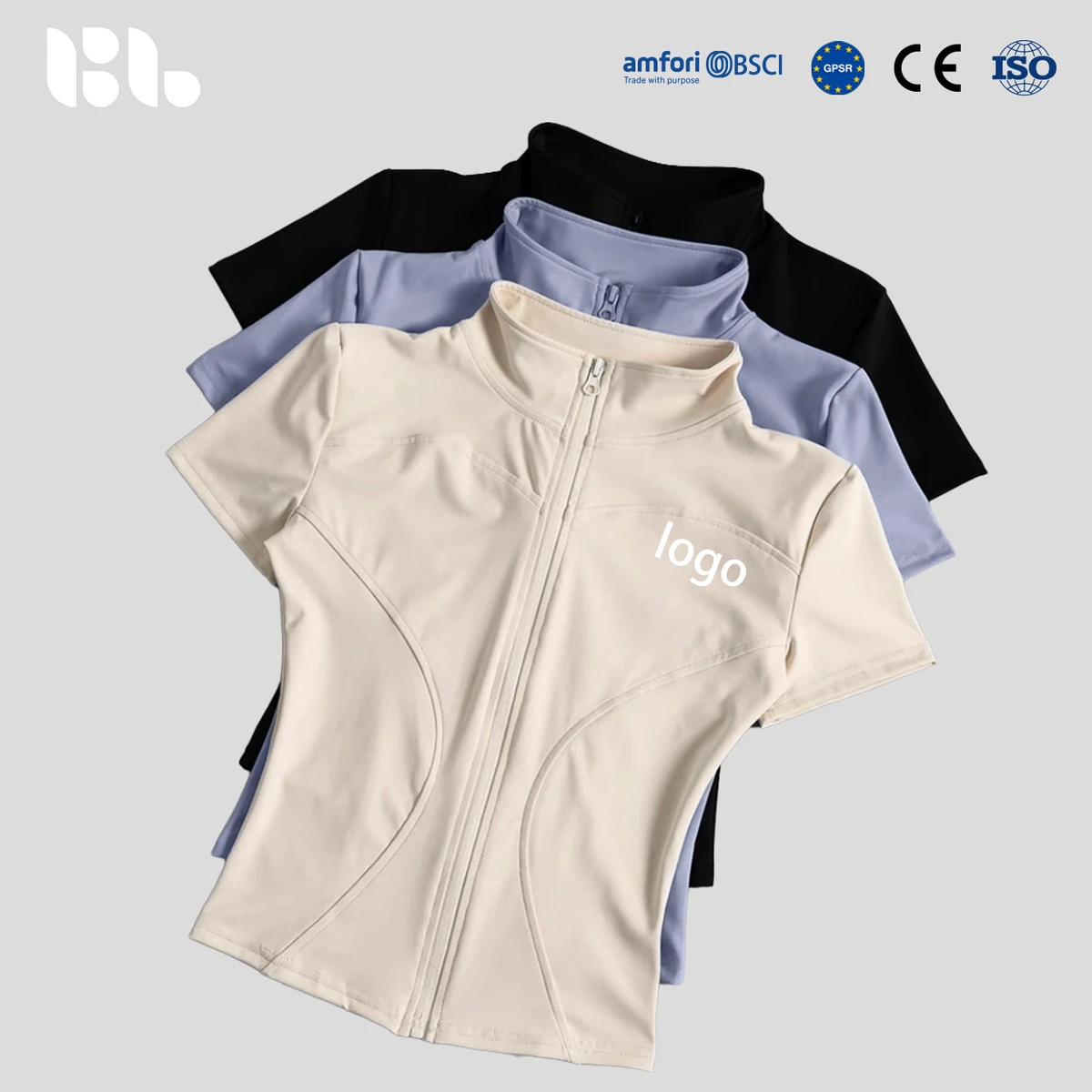Women's Plus Size Lightweight Breathable Quick Dry Four-Way Stretch Nude-Feel Short Sleeve Yoga Top Summer Fitness Cycling