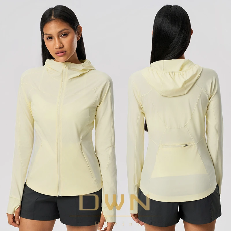Women's Lightweight Summer Yoga Top Quick-Drying and UV Protection for Sensitive Skin for Outdoor Sun Protection Clothes