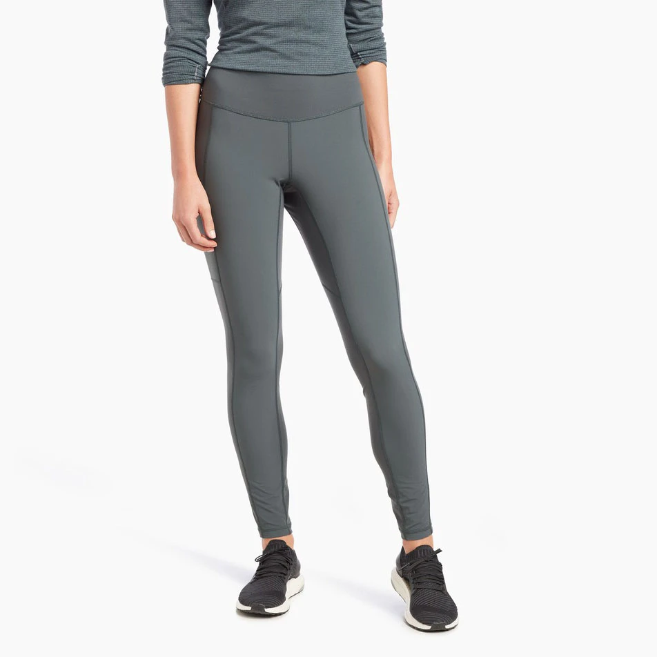 Women's Color Full Length Yoga Leggings Cotton Bamboo Fiber Knitted Quick Dry Breathable High Waisted OEM Running Stretchy Thick