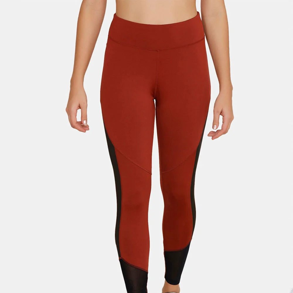 High Quality Women Yoga Leggings Elastic Waist Solid Mid Quick Dry Eco-Friendly Lightweight Full Length Sports Wear