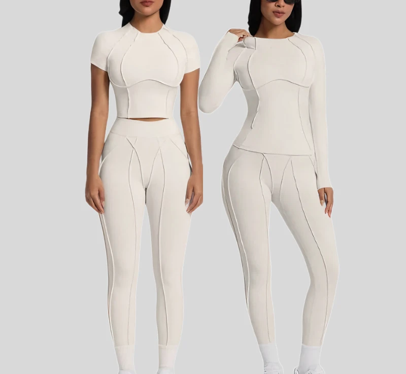 Women's Regular Fit Round Neck Patchwork Breathable Eco-Friendly Comfortable Soft Skin-friendly Yoga Short-sleeved Sports Top