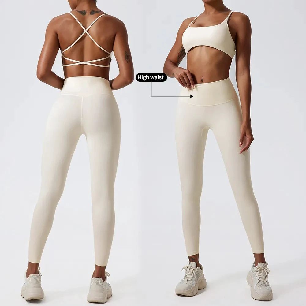 Wholesale Sports Tops Womens Long Sleeve Fitness Push-up T-shirts Workout Clothes Fitted Yoga Crop Top Bra
