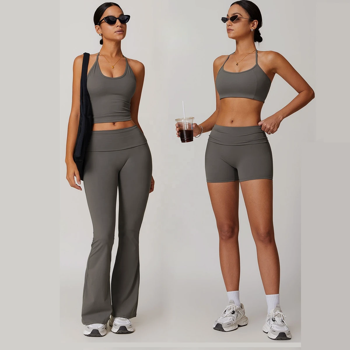 Factory New Design Sports Fitness Yoga Sets Quick-drying Yoga Sports Set Durable Yoga Fitness Set