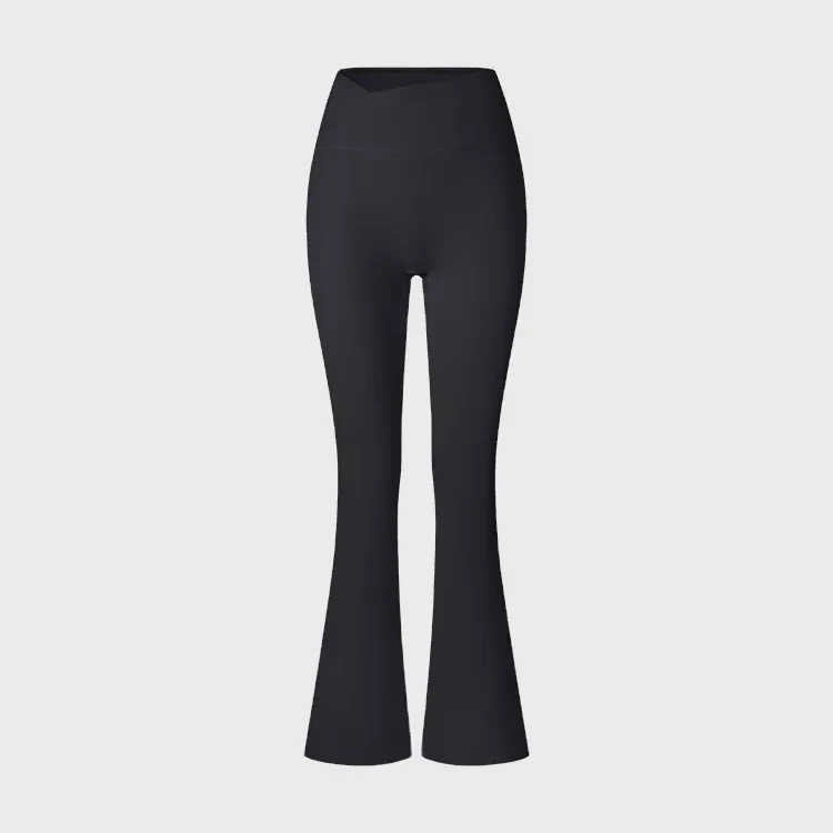 Slim Flared Pants Outdoor Casual Yoga Flared Sweatpants Custom Sports Fitness Yoga Leggings High Waist Flared Leggings for Women