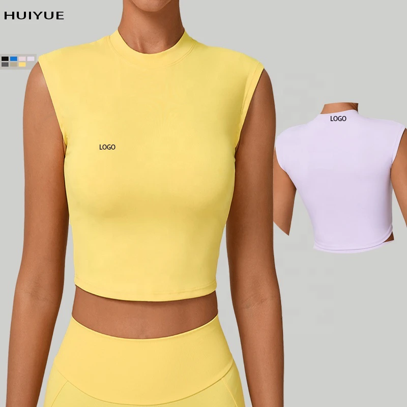 Women's Sexy Simple Tight-fitting Quick-drying Four-way Stretch Breathable Lightweight Yoga T-shirt Casual Running Top