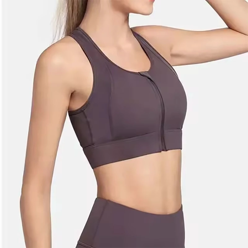 New Design Young Girl Stylish Seamless Bra Set Sporty Bra&panties Woman's High Support Workout Bras Plus Size Yoga