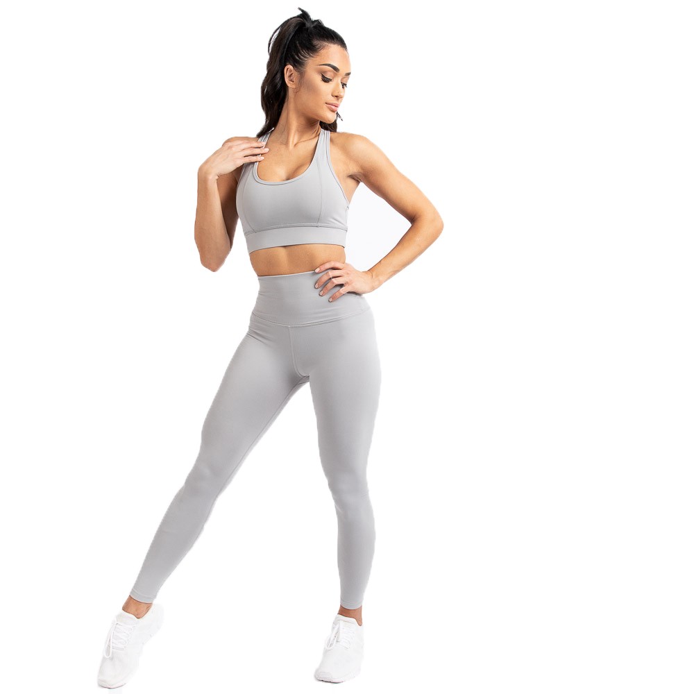 High Elasticity Seamless 2 Piece Yoga Set Women Gym Workout Clothes High Waist Leggings Sport Bra Fitness Wear Activewear Set