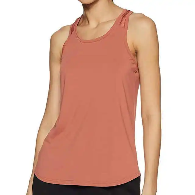 O Neck High Quality Sleeveless Tank Top Women's Tank Top Women Singlet Outwear Seamless Quick Dry Tank Top