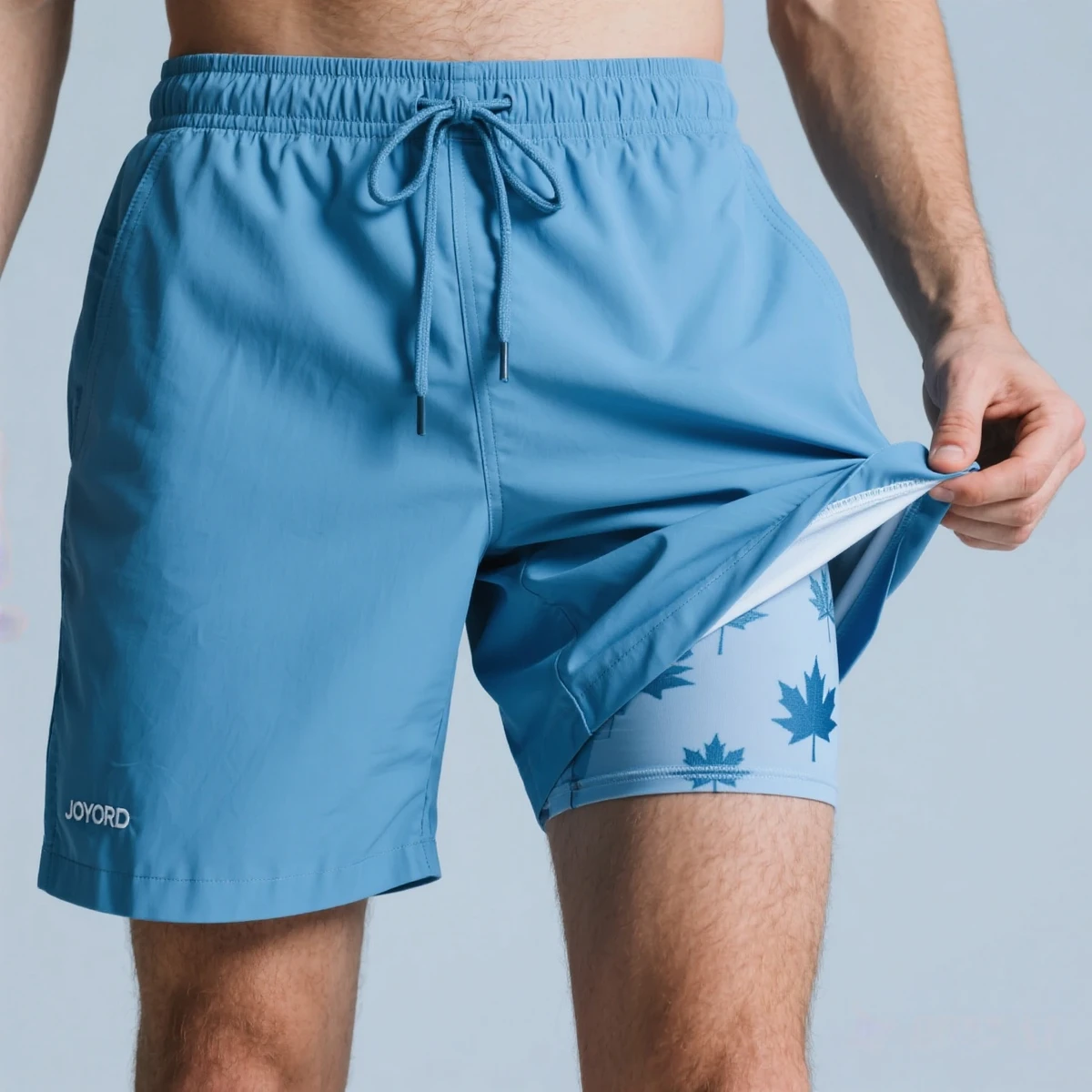 Full Customization Men's Casual Sport Cargo Mesh Shorts-Quick Dry Breathable Elastic Waist Recycled Polyester Spandex