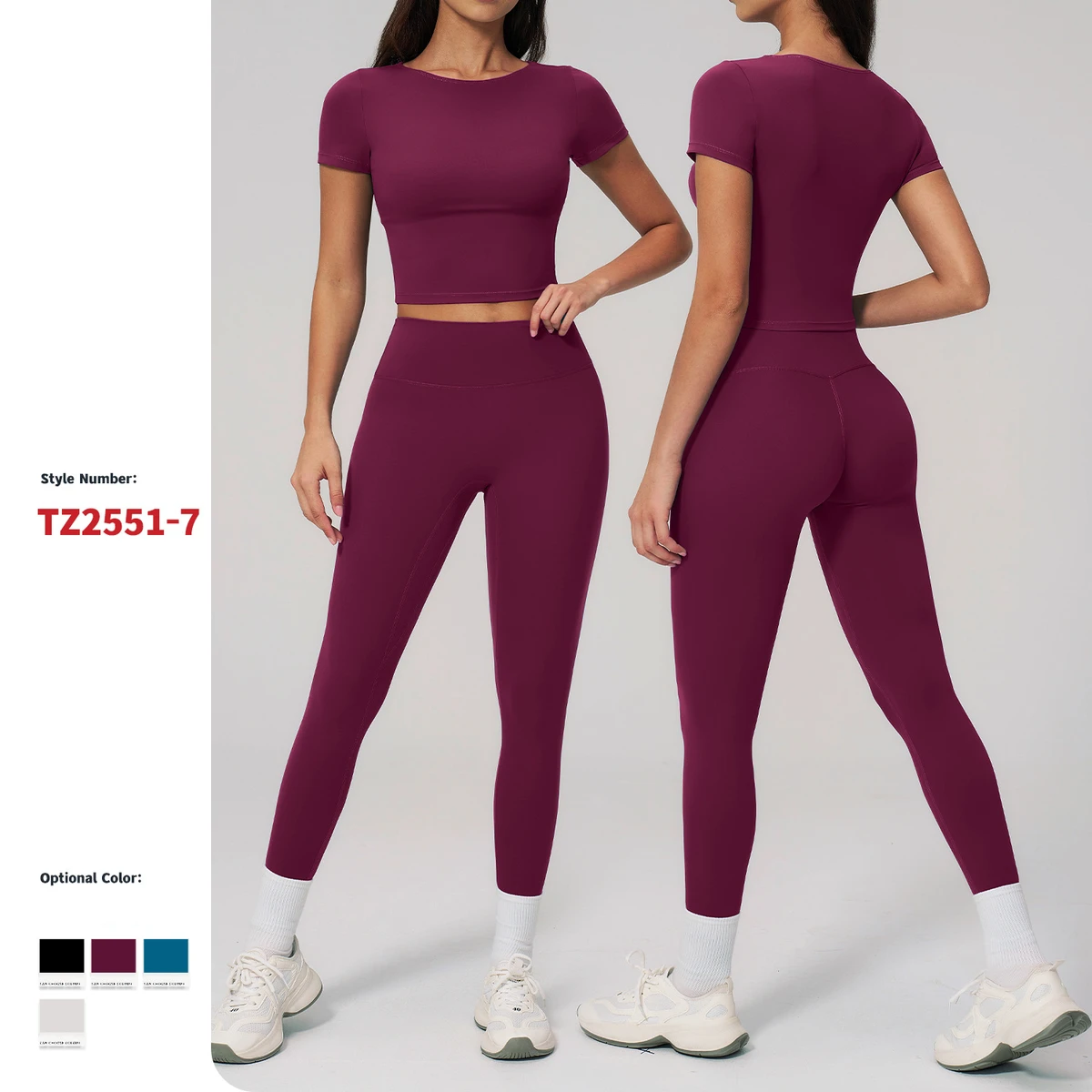 High-Waisted Sport Outfit Women Sports Bra Leggings Set Breathable Gym Running Wear Plus Size Fitness Yoga Sets