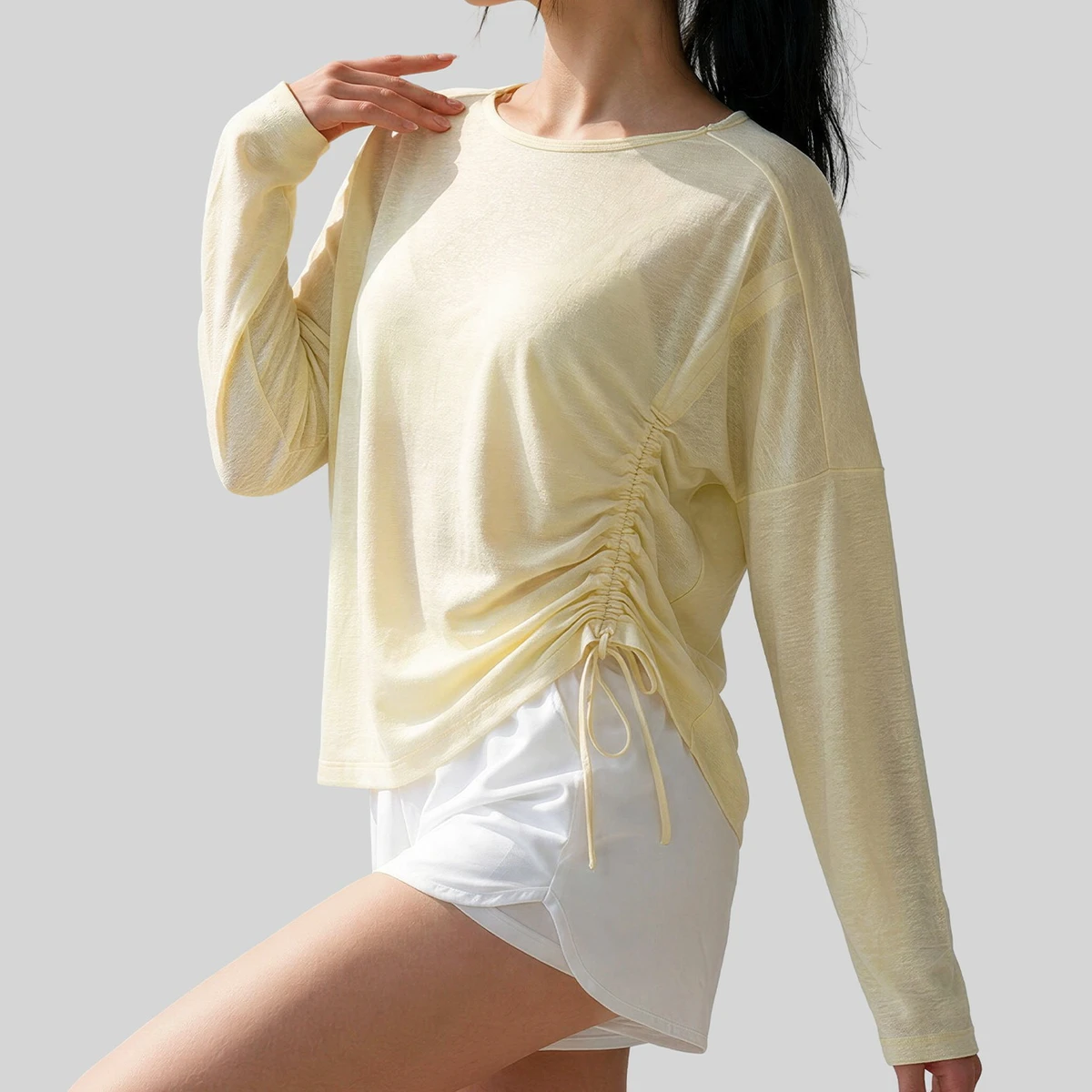 Spacer Knit construction shown at close range
