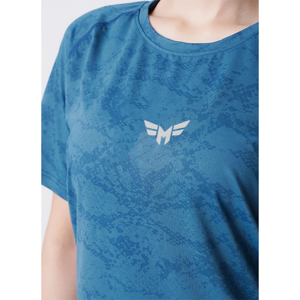 Sporty Women T Shirts Activewear Quick Dry Running T Shirt Sleeve Workout Top Breathable Gym Fitness