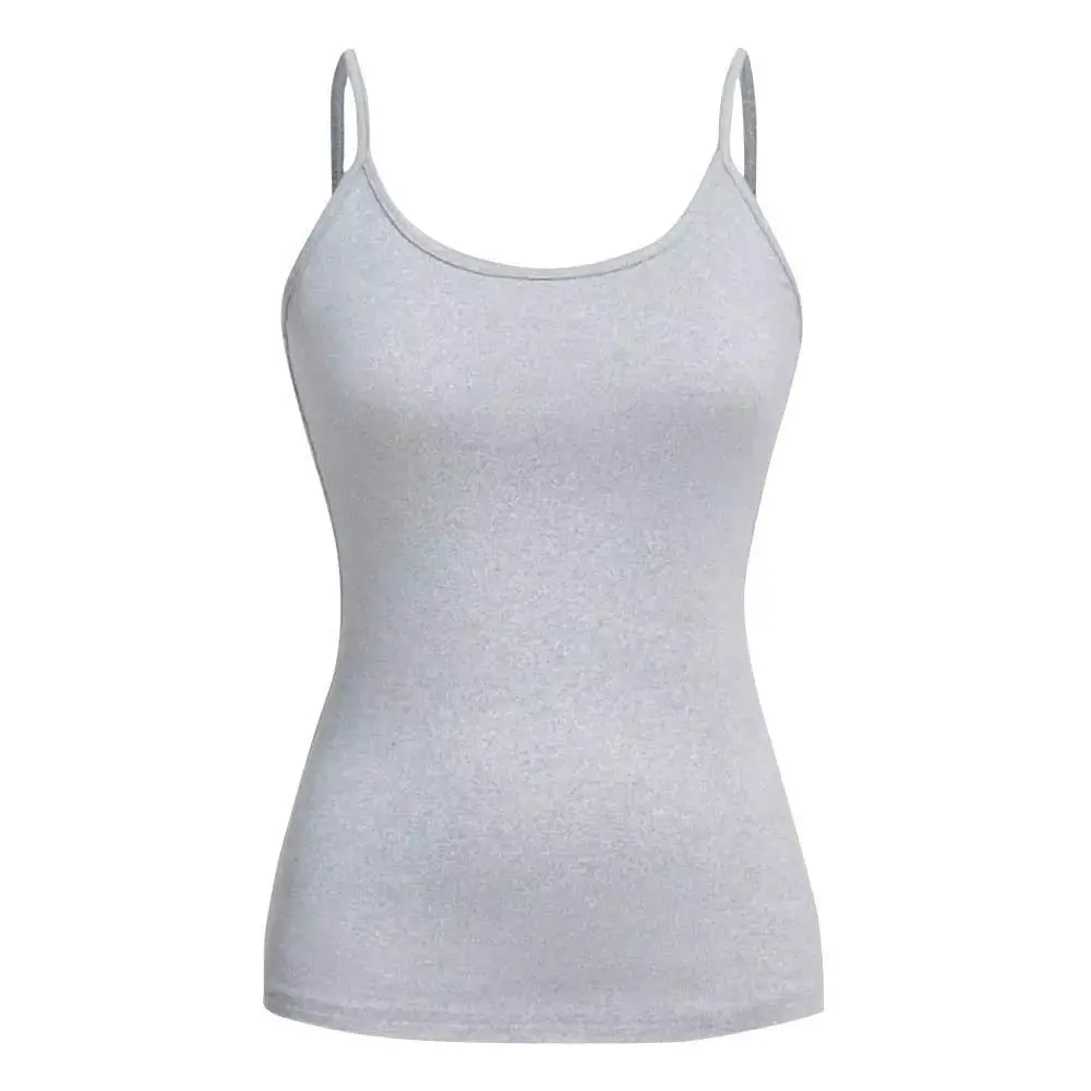 Plus Size, Cotton / Bamboo Fiber Breathable Cotton Sport Tank Cropped Top Exercise Fitness Vest Women Yoga Crop Tank Tops