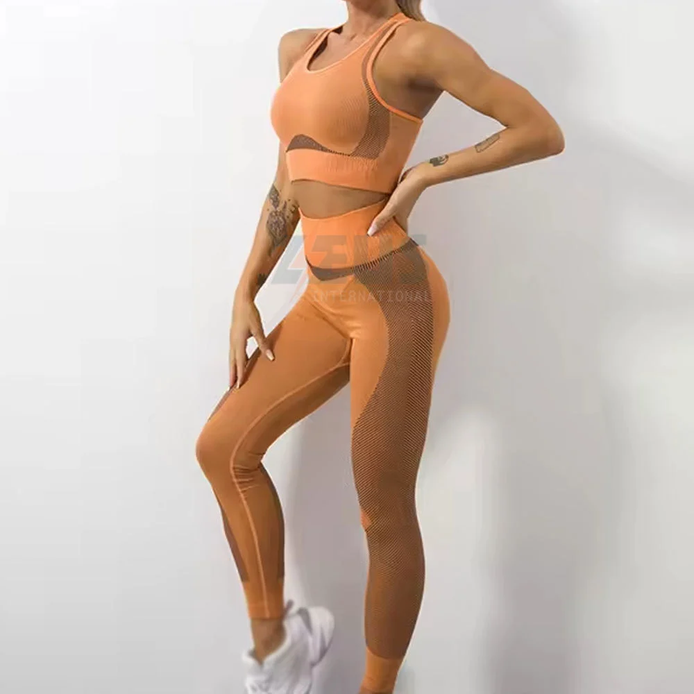 New Design Custom Logo Women Yoga Set Quick Dry Breathable Lightweight Cheap Price Wholesale Yoga Set