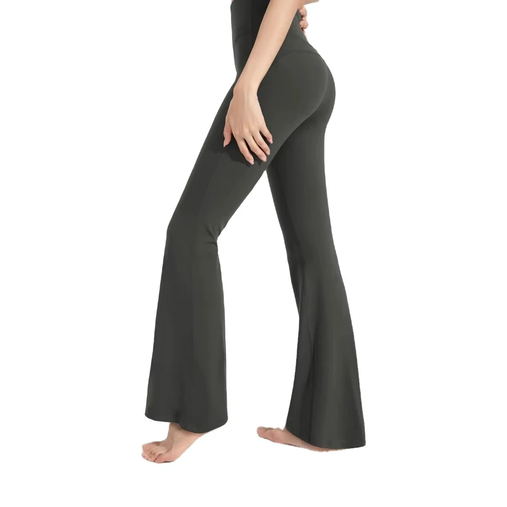 Women Solid Simple Seamless Yoga Leggings High Waist Compression Pants Four-Way Stretch Eco-Friendly Fitness Gym Tights