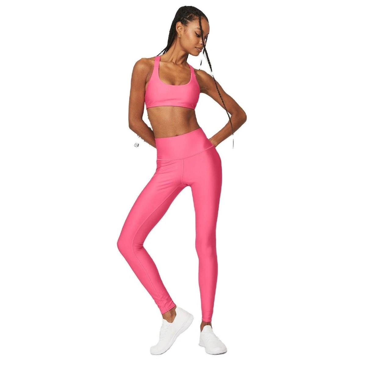 Design Women's Yoga Set Solid Breathable Spandex/Polyester 2-Piece Front Quick Dry Wholesale Customized best selling OEM