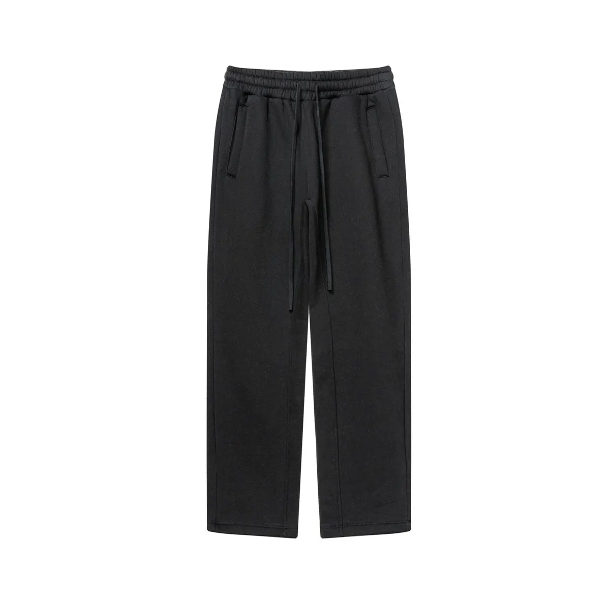 Autumn Winter Flared Wide Leg High Elastic Waist Trousers Dance Fitness Soft Fleece Workout Pants for Women