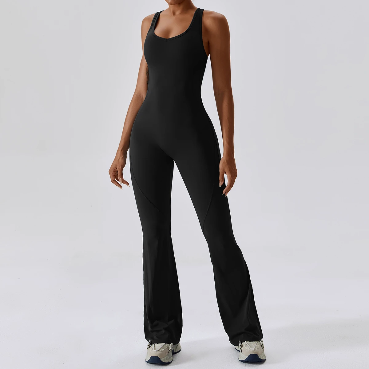 Hot Sales Quick Drying Tight Yoga Bodysuit Sports and Fitness Clothes Hip Lifting and Abdominal Tightening Women's Yoga Jumpsuit