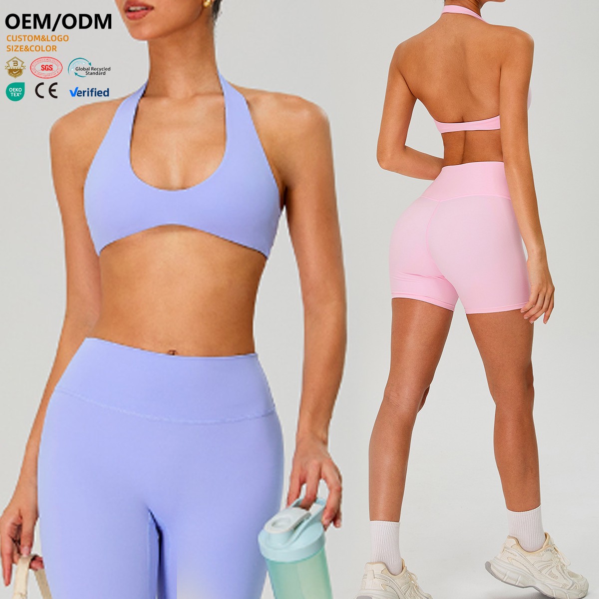 XW-TM0263 New U Neck Backless Neck Padded Fitness Workout Slim Yoga Bra Womens Gym Clothing Sportswear Sports Bras for Women