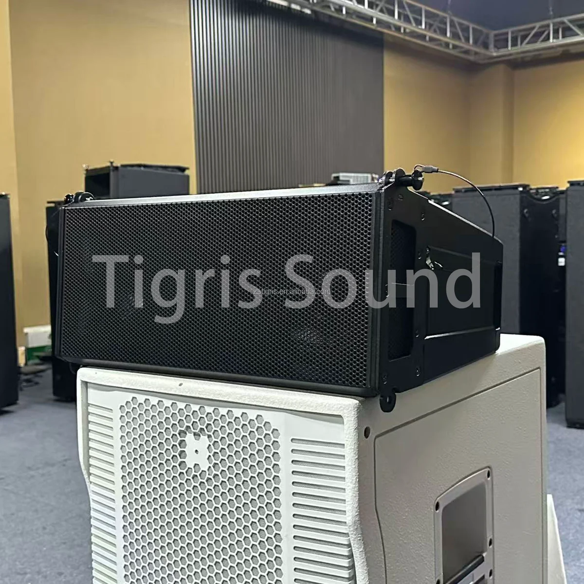 HDL 6-A Powered Line Array Speaker Hdl 6a Double 6 Inch 2 Ways Active Line Array Activo Speakers Dj Sound PA System