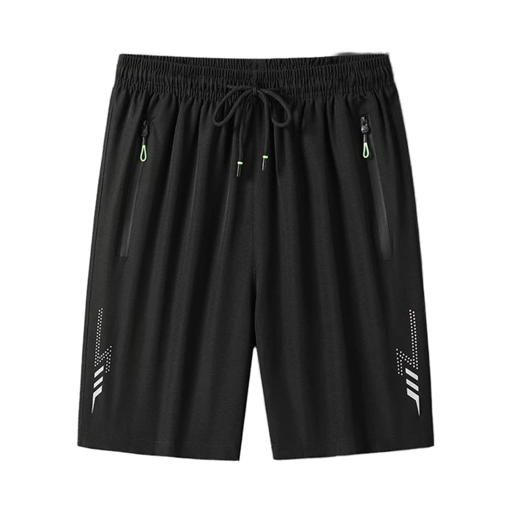 Custom Men's Gym Shorts Plus Size 100% Polyester Quick Dry Basketball Beach Workout Running Sports Pants Solid Elastic Waist