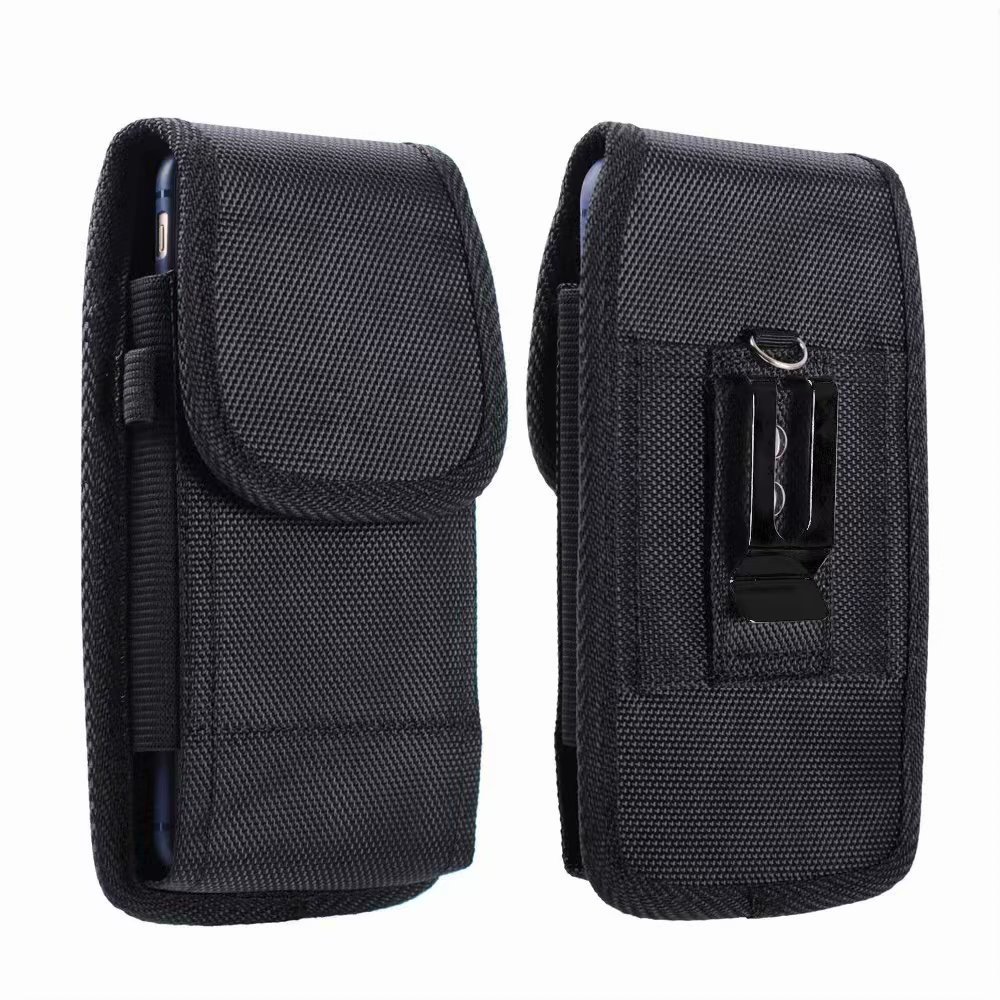 Universal Nylon Vertical Horizontal Belt Clip Holster Waist Bag Card Holder Carrying Phone Pouch Case for iPhone for Samsung