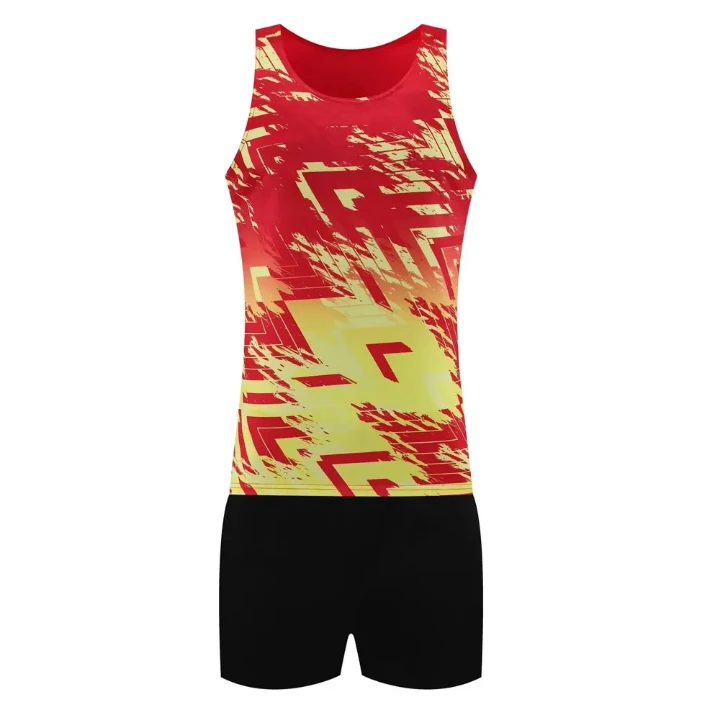 High Manufacturer Youth Track and Field Uniform Best Quality Custom Design Track and Field Fresh Piece Unique Color Sleeveless