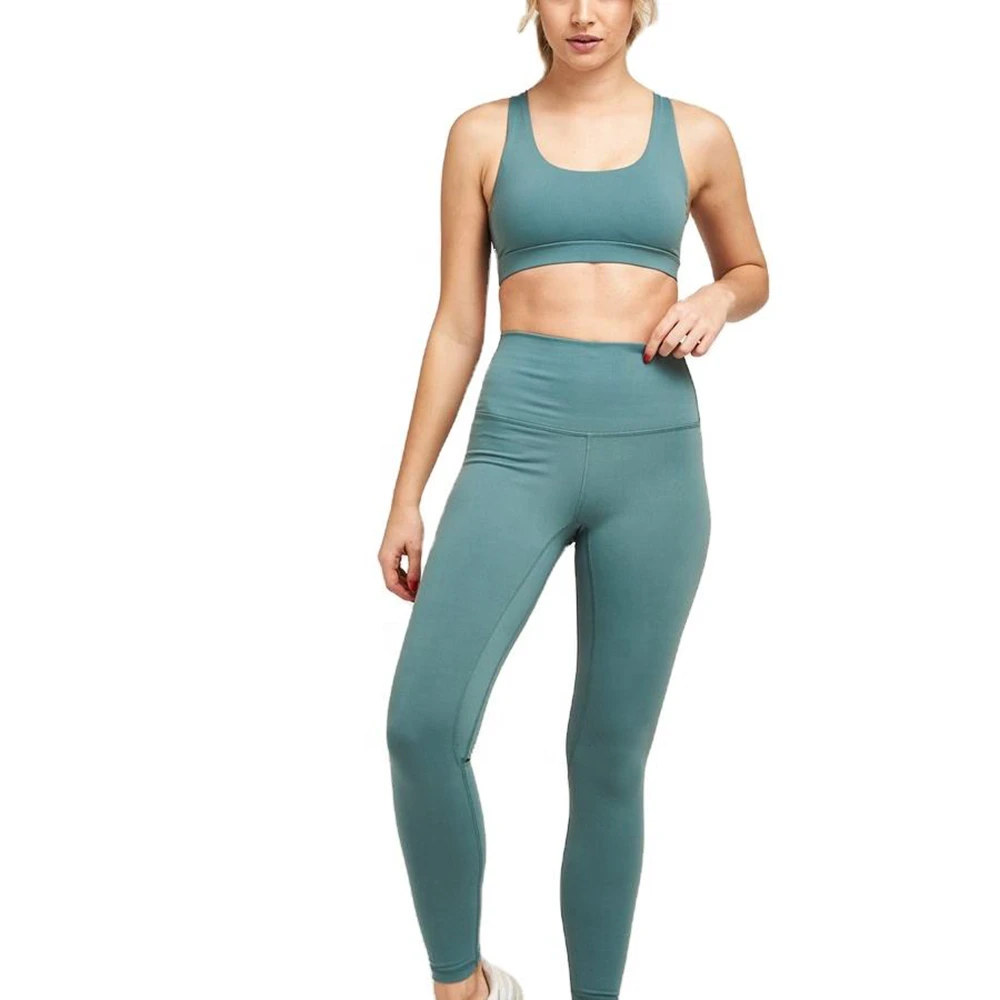 Custom High Quality Two Style Seamless Gym Fitness Yoga Sportswear Women Workout Yoga Sets for Women