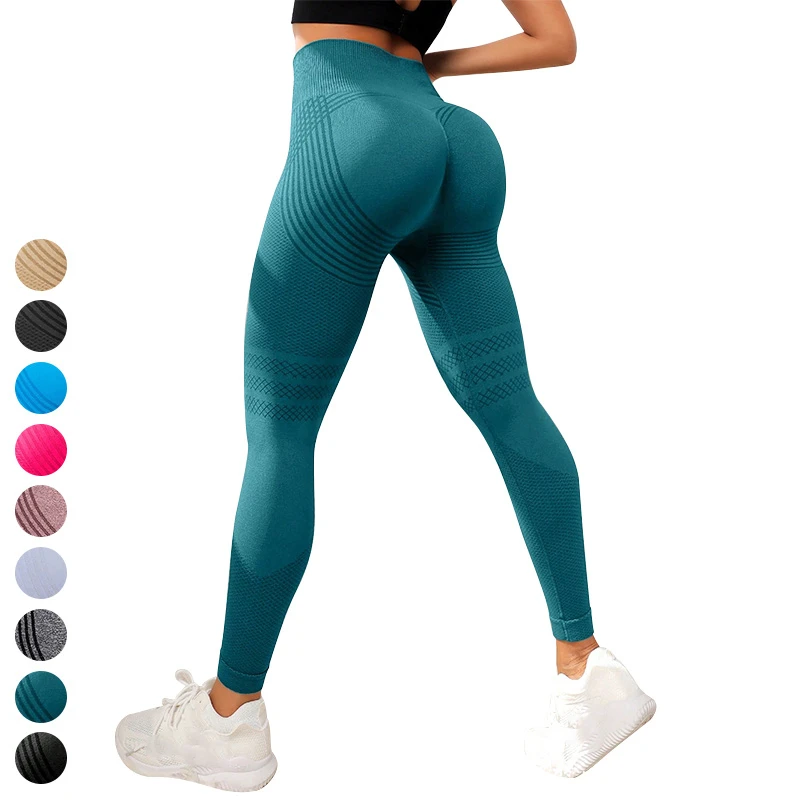 Unique Design Customized Women Leggings Solid Color Casual Full Length Everyday Stretch Soft Women legging for fitness high