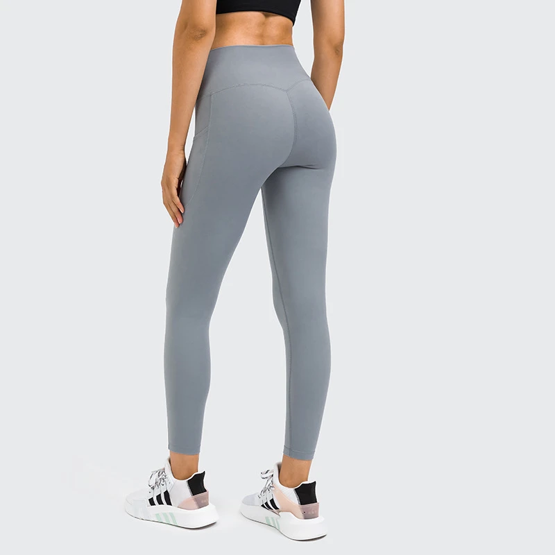 Custom Gym Fitness Wear Women Leggings Yoga Pants Sports Athletic Pocket Tight Sexy Leggings