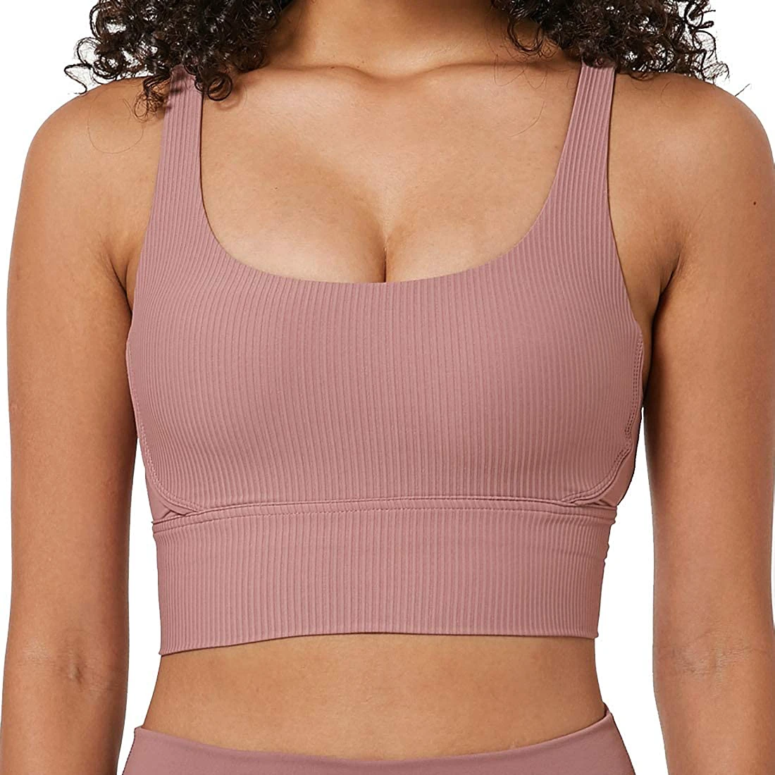 Lightweight Seamless Medium Support Sports Bra for Women High Quality Plus Size Quick Dry Breathable Four-Way Stretch Sports Bra