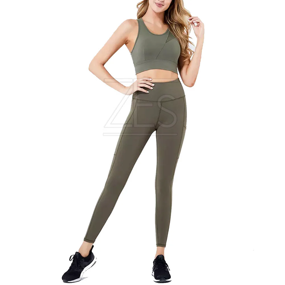Wholesale Price Active Wear Yoga Sets For Women Seamless Lightweight Women Two-Piece Fitness Sets