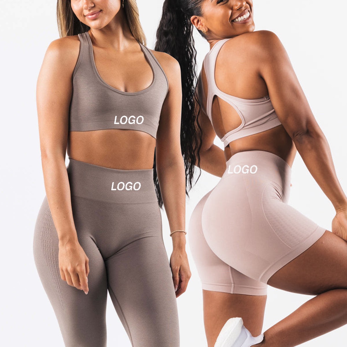 2024 Sports Apparel Ropa Deportiva Gym Outfit Yoga Sportswear Fitness Women Active Wear Set
