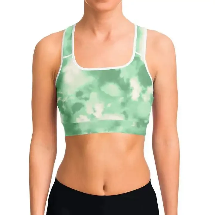 Luxury Style Women Sports Bra High Support Quick Dry Breathable Front Design Spandex/Nylon Durable Material Hot Selling Premium
