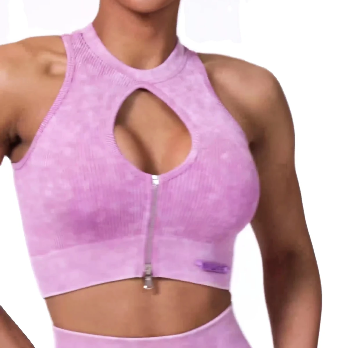 RFZZ-5522 High Elasticity U Neck Seamless Sports Bra Women's One Piece Fitness Yoga Tops Sexy Backless Breathable Yoga Bra