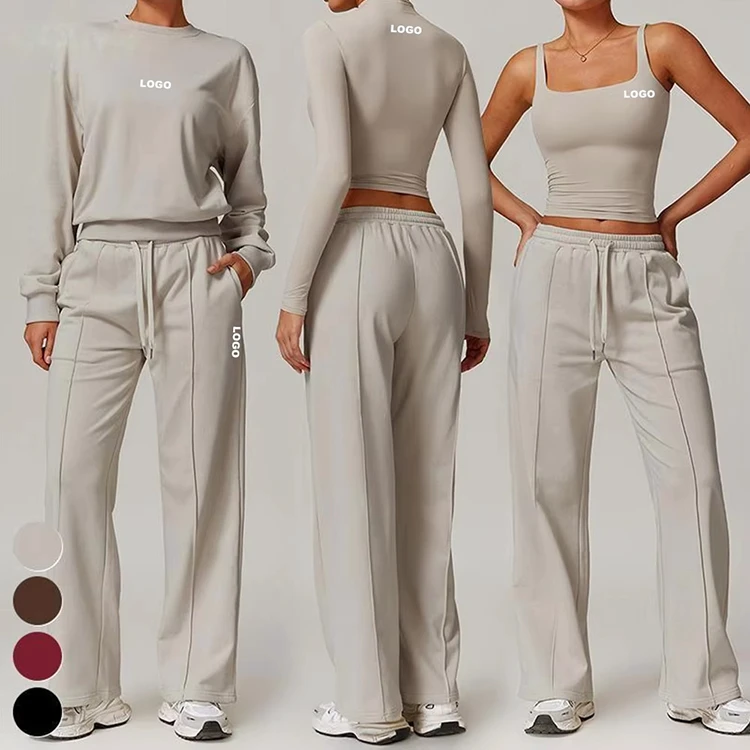 Clothing Manufacturer Custom logo Women's 2 Piece Premium Xs Seamless Yoga Wear Conjunto De Yoga Quick Lead Time